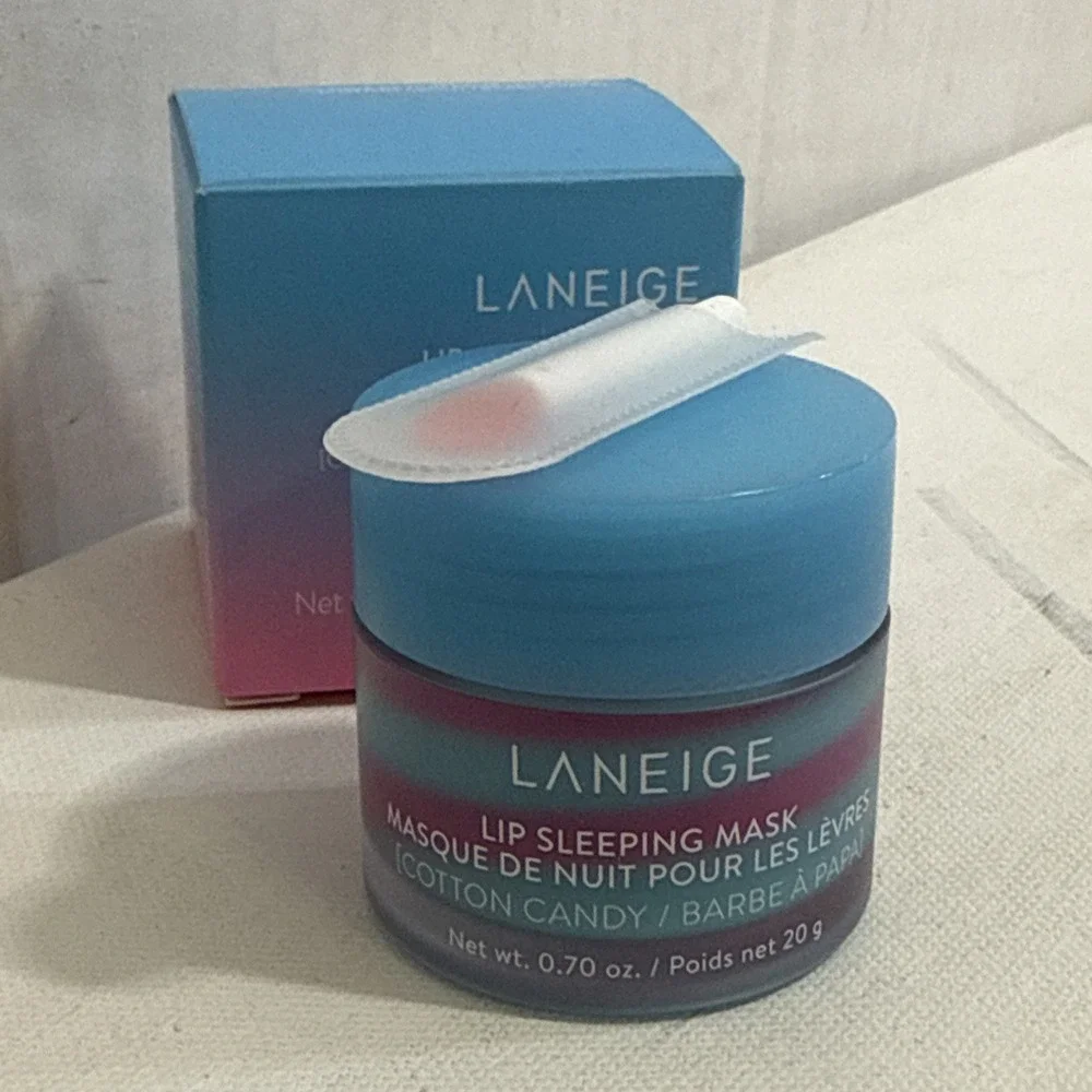 Discontinued Retired Rare Laneige Cotton Candy Lip Sleeping Mask New In Box